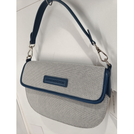 Sac en toile garni synthétique  gris - Mocca-