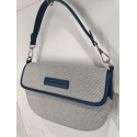 Sac en toile garni synthétique marine- Arthur et Aston-