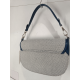 Sac en toile garni synthétique  gris - Mocca-
