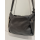 Sac banane en synthétique noir  -Mocca-