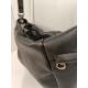 Sac banane en synthétique noir  -Mocca-