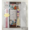 Magnifique Coffret Cadeau Foulard & Porte-clés -Jade & Clarisse Paris