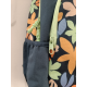 Sac a dos simple gris et noir "Rip Curl"