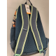 Sac a dos simple gris et noir "Rip Curl"