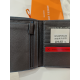 Petit portefeuille marron en cuir " Arthur et Aston"