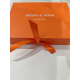 Portefeuille en cuir rouge " Arthur et Aston"