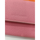 Portefeuille en cuir taupe et beige " Arthur et Aston"