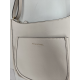 Sac porté travers en cuir bleu"Francinel "