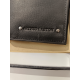 Petit portefeuille noir en cuir " Arthur et Aston"