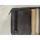 Petit portefeuille noir en cuir " Arthur et Aston"