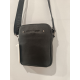Sacoche en cuir noir plate " Arthur et Aston"
