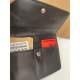 Portefeuille en cuir noir et bleu" Arthur et Aston"
