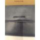 Porte papier plat en cuir  noir - Arthur et Aston-