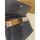 Porte papier plat en cuir  noir - Arthur et Aston-