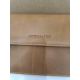 Porte papier plat en cuir bordeaux - Arthur et Aston-