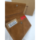 Porte papier plat en cuir bordeaux - Arthur et Aston-