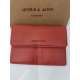 Porte papier plat en cuir camel - Arthur et Aston-