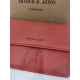 Porte papier plat en cuir camel - Arthur et Aston-