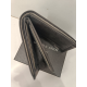 Petit portefeuille noir en cuir " Arthur et Aston"