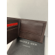 Petit portefeuille noir en cuir " Arthur et Aston"