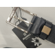 Ceinture en cuir camel "Manna"