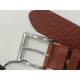 Ceinture en cuir noir "Manna"