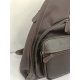 Sac monobretelle en synthétique et cuir noir "Francinel"