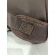 Sac monobretelle en synthétique et cuir noir "Francinel"