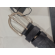 Ceinture en cuir noir "Manna"