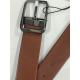 Ceinture en cuir camel"Manna"