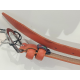 Ceinture en cuir grise"Manna"