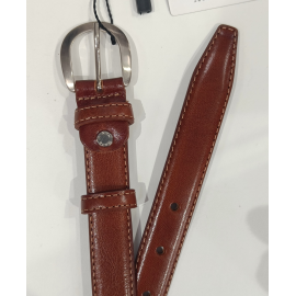 Ceinture en cuir cognac  "Manna"