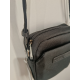 Sacoche en cuir noir  " Arthur et Aston"