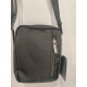 Sacoche en cuir noir  " Arthur et Aston"