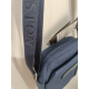 Sacoche en toile garnie cuir noir  " Arthur et Aston"