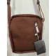 Sacoche en toile garnie cuir kaki " Arthur et Aston"