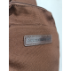 Sacoche en toile garnie cuir noir  " Arthur et Aston"