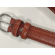 Ceinture en cuir cognac "Manna"