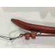 Ceinture en cuir cognac "Manna"