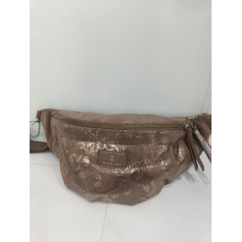 Grand sac banane en synthétique effet python -Mia & Joy-