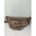 Grand sac banane en synthétique effet python -Mia & Joy-