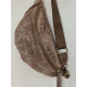 Grand sac banane en synthétique effet python -Mia & Joy-