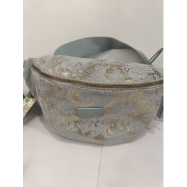 Grand sac banane en synthétique effet python -Mia & Joy-
