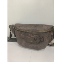 Grand sac banane en synthétique effet python -Mia & Joy-