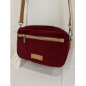 Sac en synthétique bordeaux- Francinel-