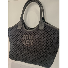 Petit panier en osier finition blanc "Mia-Joy"