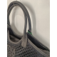 Petit panier en osier finition blanc "Mia-Joy"