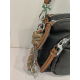 Sac au crochet en synthetique noir "Mia-Joy"