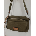Sac en synthétique kaki "Mia-Joy"
