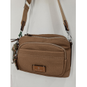 Sac en synthétique taupe"Mia-Joy"